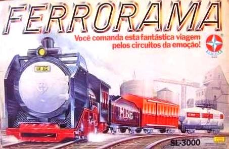 Brinquedo Trem Trenzinho Brinquedo Ferrorama XP 500 Estrela - Loja